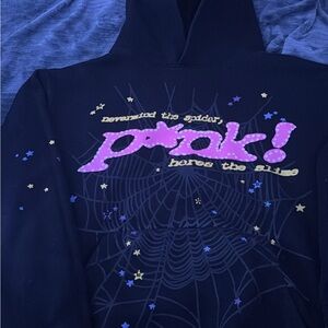 Sp5der Pink hoodie